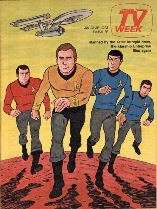 ChicagoTVGuides's tweet image. #OTD in 1973
Disney, MASH, Mannix, Rod Serling's Night Gallery, Mystery Movie, "Fail Safe" (1 pm on WLS-7), more...
Chicago Tribune TV Week. July 22, 1973