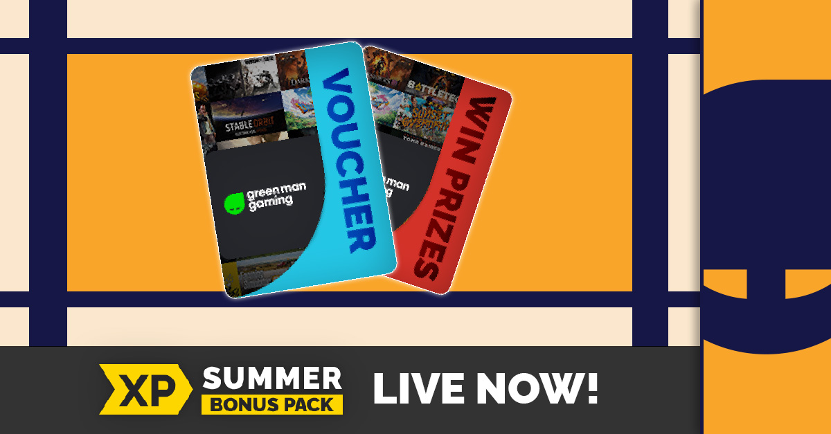 GreenManGaming's tweet image. Want extra vouchers and exclusive Summer giveaways? Our Summer Bonus Pack is available now for select XP customers: bit.ly/4548Jrv