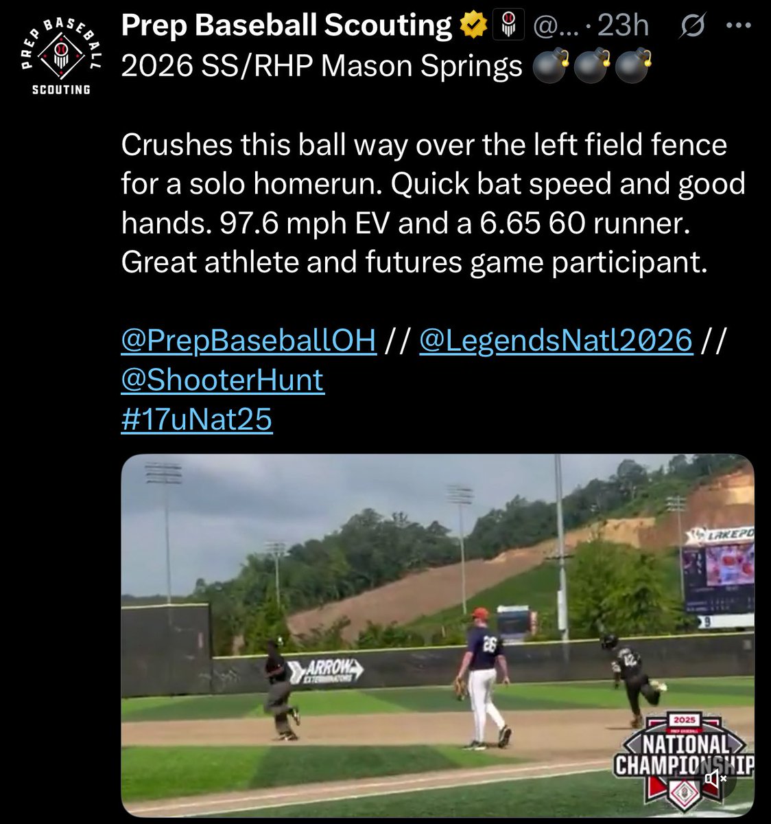 Mason Springs 2026 tweet media