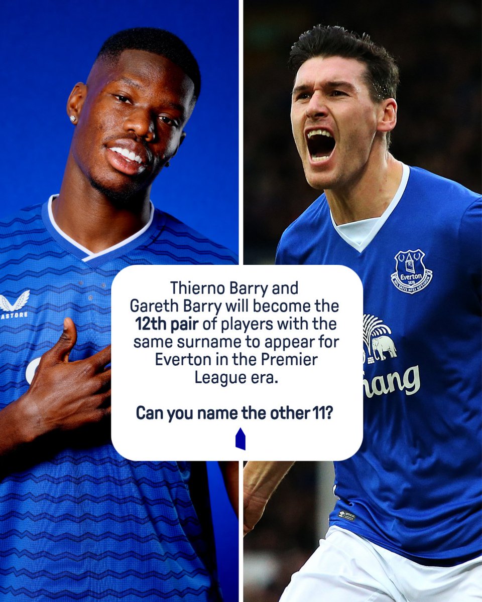 Time for some Toffee trivia! 🤔

Answers at 8pm BST. 🔵