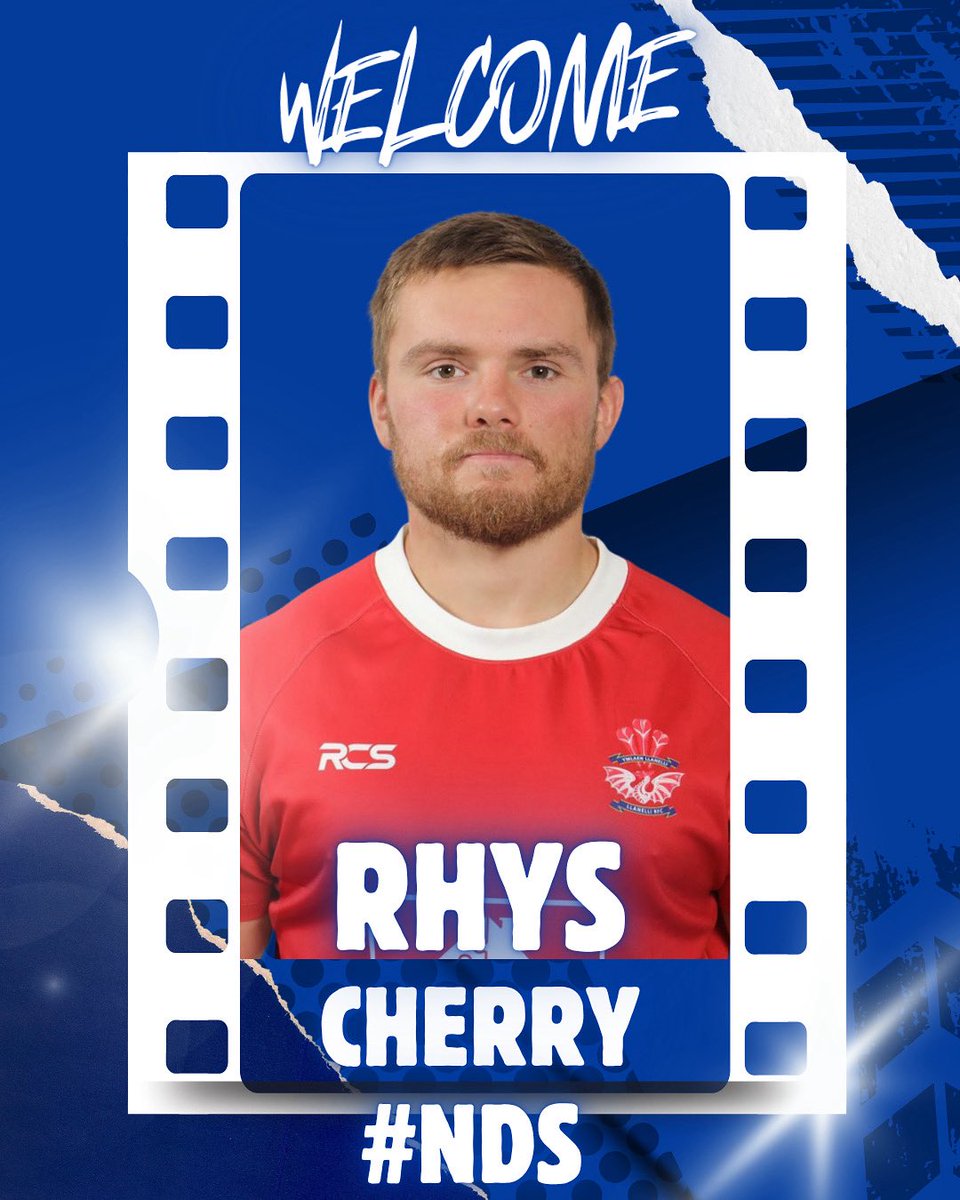 NDSRugby's tweet image. WELCOME RHYS CHERRY 🔥

Rhys brings a wealth of experience at hooker having played for Llanelli RFC, Aberavon and Waunarlwydd!

We can’t wait to see what Rhys brings in NDS colours this season 💙