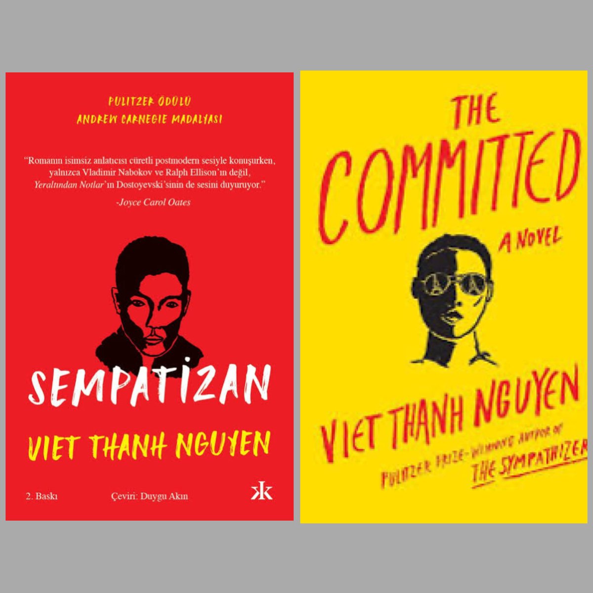 Beni çok heyecanlandıran, Sempatizan'ı sevenleri de heyecanlandıracağını tahmin ettiğim bir haberim var. Viet Thanh Nguyen'in, çevirisini yaptığım muhteşem romanı Sempatizan'ın devamı niteliğindeki The Committed adlı romanının da çevirisini yapacağım. Yazara olan hayranlığım sır
