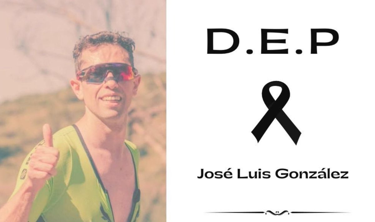TRIATLÓN | CLM

⚫️ OBITUARIO

Este martes ha fallecido el triatleta José Luis González a los 37 años

Vecino de Sonseca, sufrió un accidente en el puerto de Marjaliza hace 6 días

Nuestro abrazo a toda su familia y al triatlón castellanomanchego <a href="/TRIATLONCLM/">Fed.Tri Cast.Mancha</a>

📸 <a href="/AytoSonseca/">Ayto. de Sonseca</a>