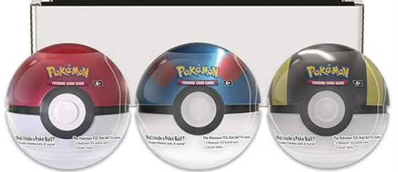 HobbyRecap's tweet image. Pokémon TCG: Poké Ball Tin 3-Pack Bundle 2024- Poké Ball, Great Ball, Ultra Ball. AMAZON EXCLUSIVE (Includes 9 Scarlet & Violet Booster Packs + Stickers) #ad
$44.27
➡️amzn.to/4kTnraL