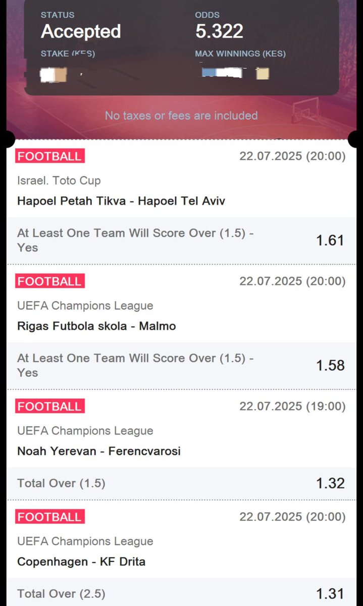 Marvel_Marvo's tweet image. UEFA champions league predictions.
Code: JDL4E
Play these odds on DBBET.
Join Dbbet 👇
Registration link
db-bet.co/MARVEL_
APK LINK
db-bet.co/3GQmsds
Download app for 100% bonus on first deposit.