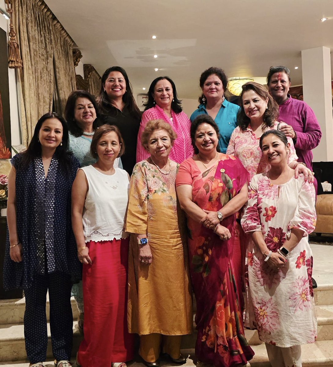 Heartfelt thanks to Mrs. Sarika Chaudhary Vauju for kindly arranging a wonderful meeting with the inspiring women last night. Truly grateful! @sarikaC22104568