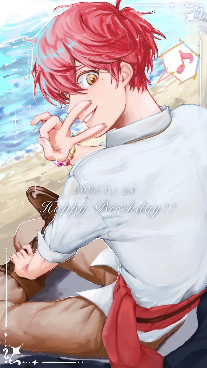 ㊗️㊗️㊗️ #赤pic #赤髪のとも誕生祭2025