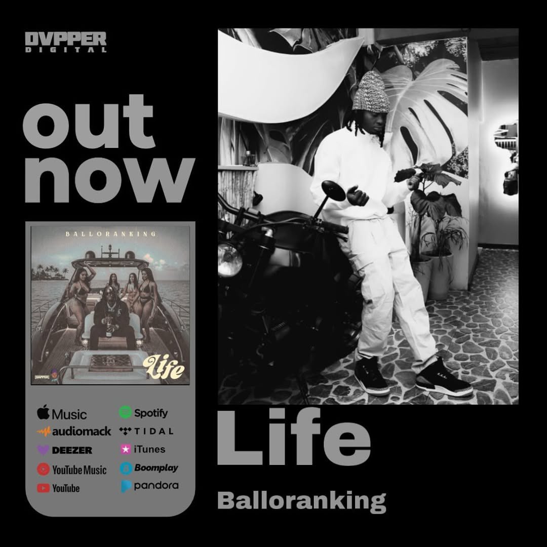 DvpperDigital's tweet image. .@Ballorankingzpf is back with plenty to say on his brand new record “Life”, streaming worldwide now on all your favorite DSPs @DapperMusicEnt_ 

Stream here dvpper.lnk.to/lifeballoranki… #distributedbydvpper