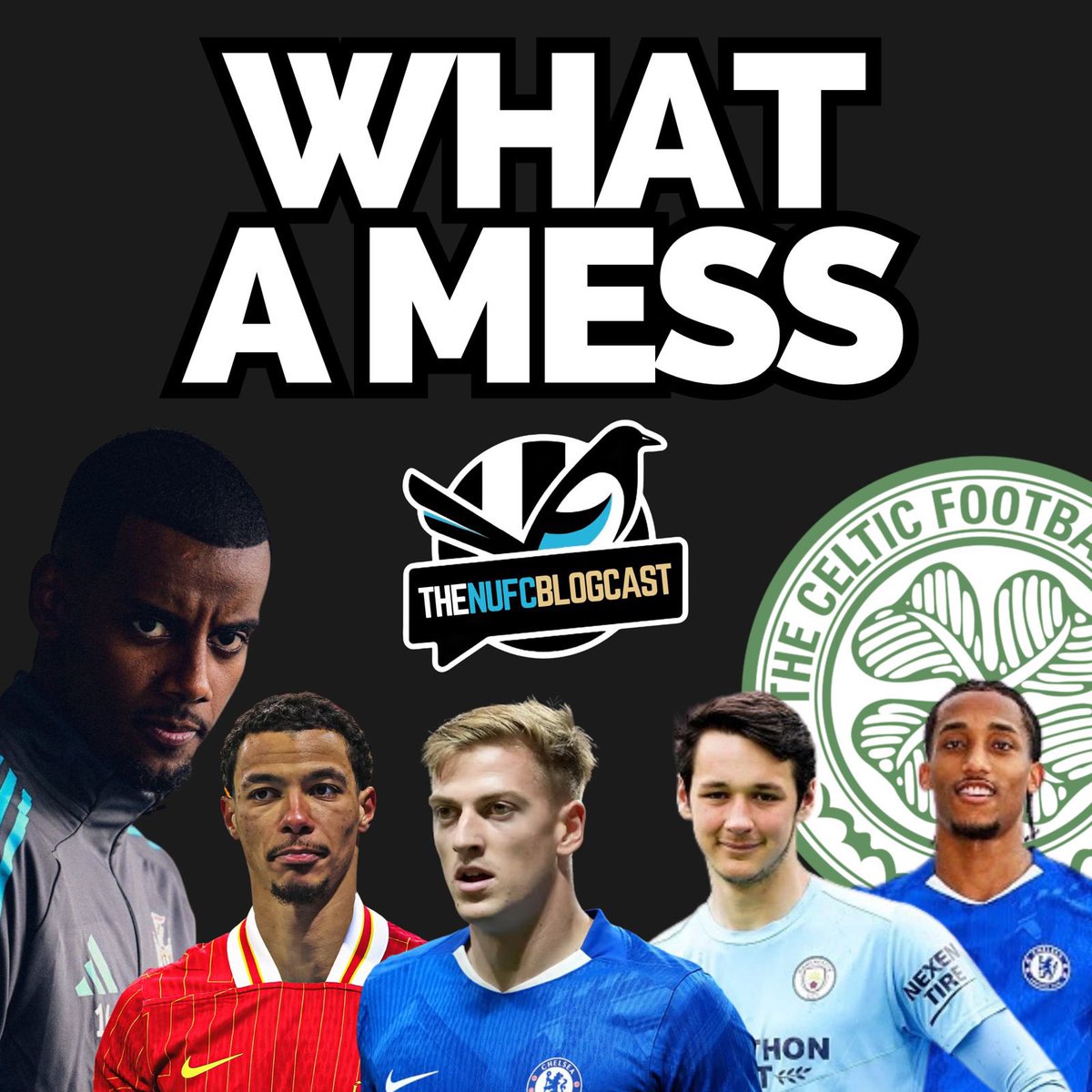 NUFCblogcast's tweet image. π¨ NEW PODCAST! β«οΈβͺοΈ
Listen here β‘οΈ pod.fo/e/30045e
π€·ββοΈ Whatβs going on?!
πΈπ¦ PIF concerns & picky Howe
π£οΈ Paul Mitchell shock
βοΈ Celtic review: Winners & losers
βοΈ Trafford mess
π Striker search
π© X questions
π Poll of the week
π£οΈ @Olly_Hawk | @_fantasyED
#NUFC