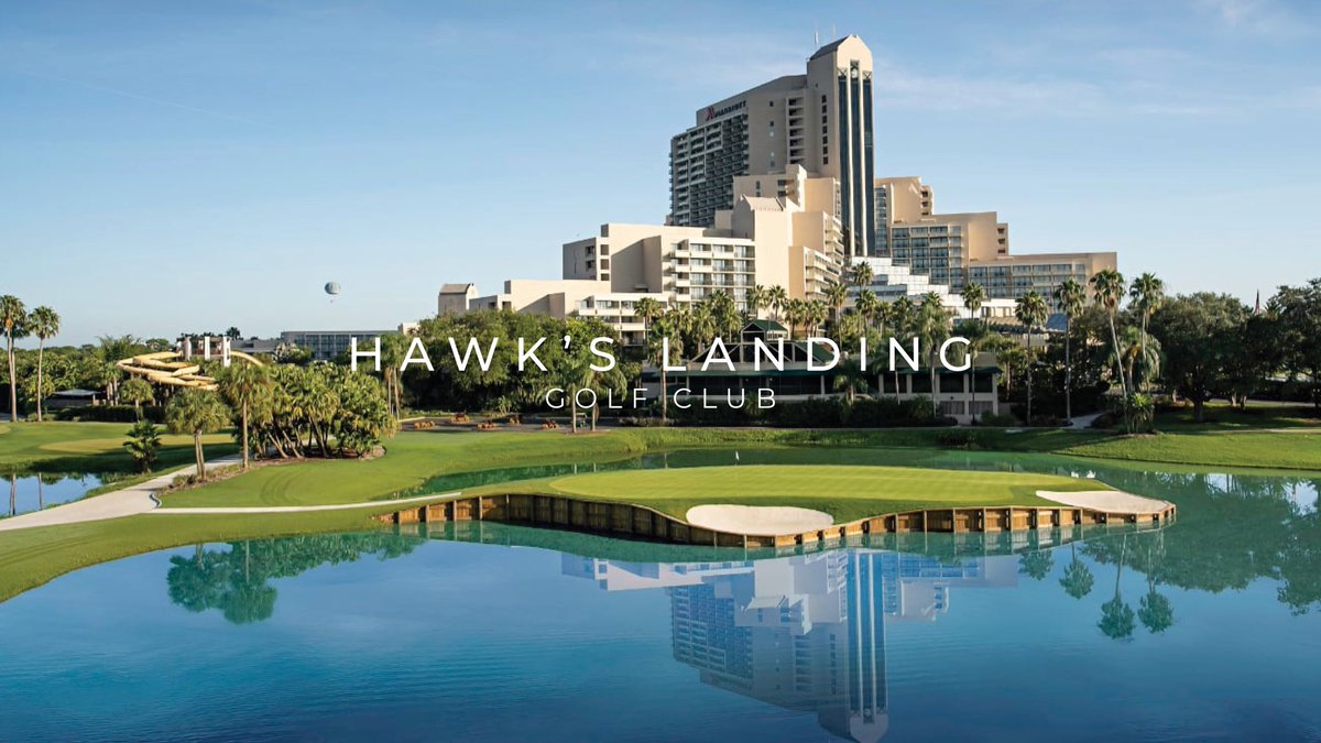 turflogicai's tweet image. Big thanks to Hawks Landing Golf Club at the Marriott Orlando World Center for letting us demo our aerial drone tech on their stunning Robert Cupp-designed championship course! 

#Turflogic #DroneDemo #HawksLanding