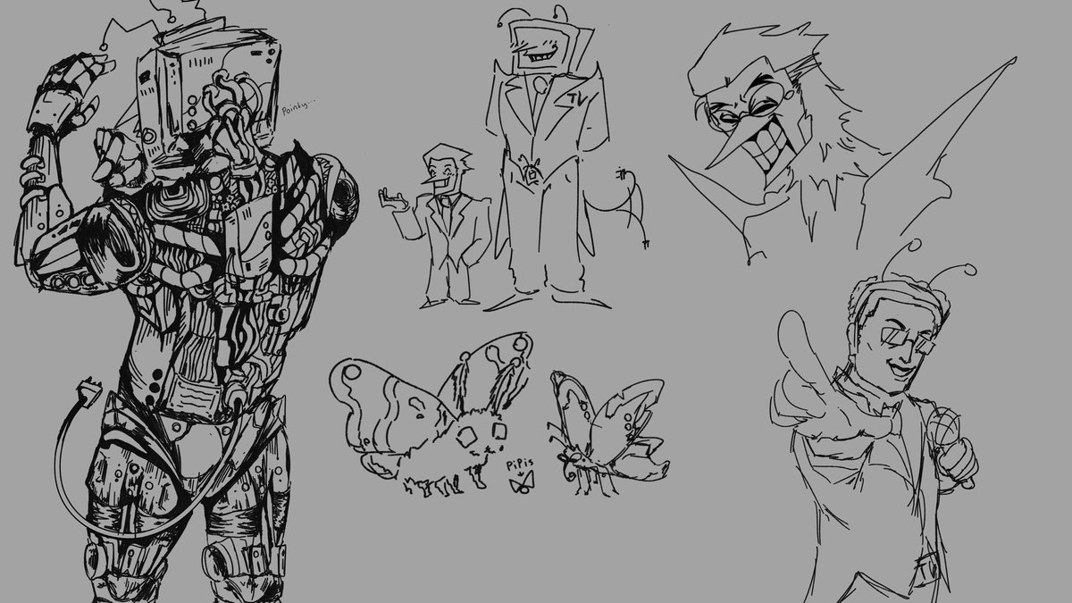 Clavi_knights's tweet photo. I’m not great with robot anatomy I just draw what looks cool #tenna #spamtenna https://t.co/CLvaylFCWz