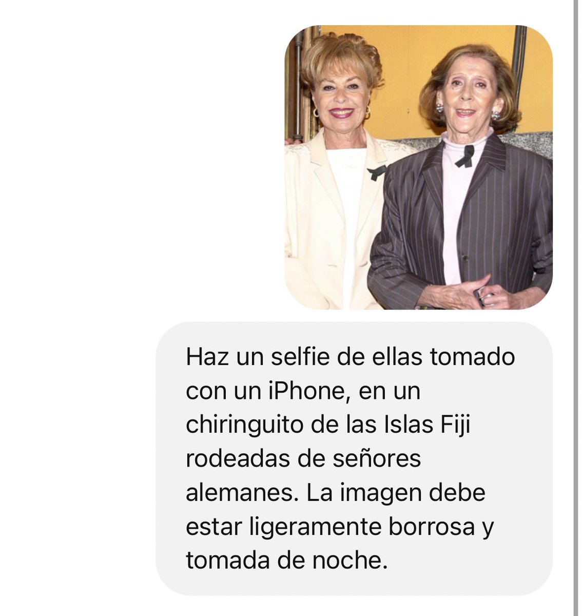 Miguelsympa's tweet image. Usando la IA para cosas que realmente sí merecen la pena 💘