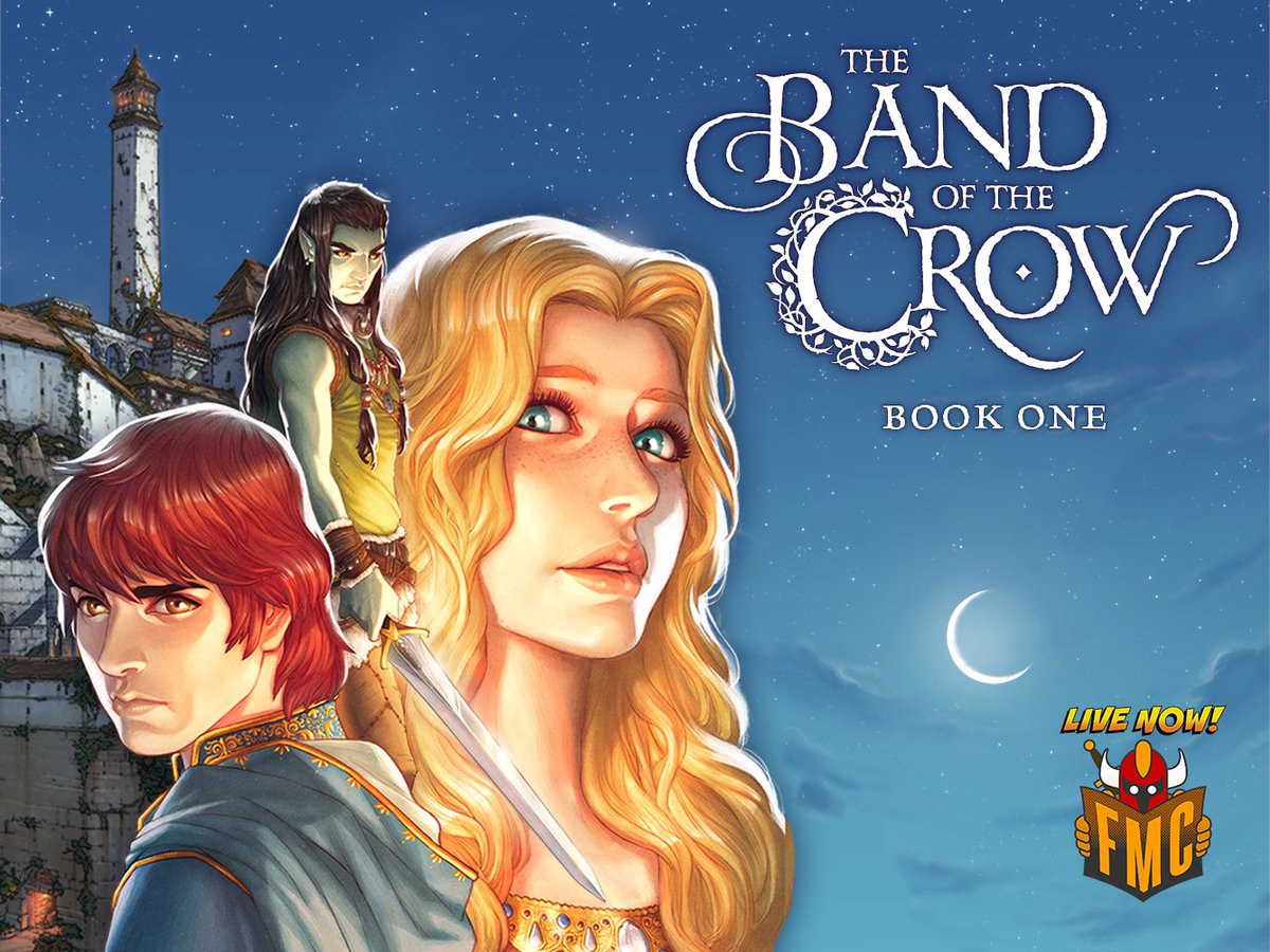 arvidthetwit's tweet image. WE. LIVE. AGAIN. Kickstarter shut us down, but no matter: The Band of the Crow is live RIGHT NOW on FundMyComic.