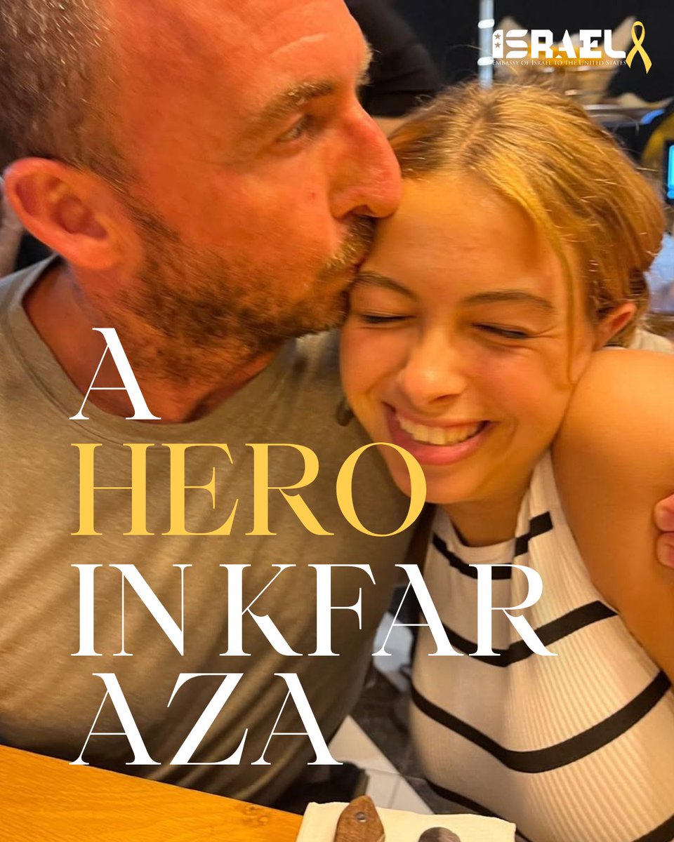 IsraelinUSA's tweet image. A source of light in the darkest of days. 🕯️
On October 7, 15-year-old Gali Eilon organized rescue efforts and prioritized those who needed saving first.
That same day, Gali lost her father, who died defending their kibbutz.
"We will rebuild the home he fought for, and we…