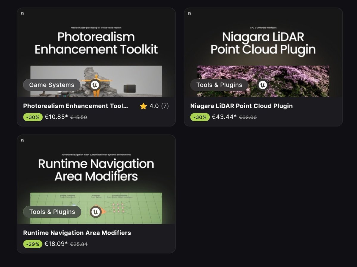 WWeynants's tweet image. Get 30% off on my #unreal systems NOW with the #fab Summer Creator Mega Sale #UnrealEngine #TechArt
(Link in reply)