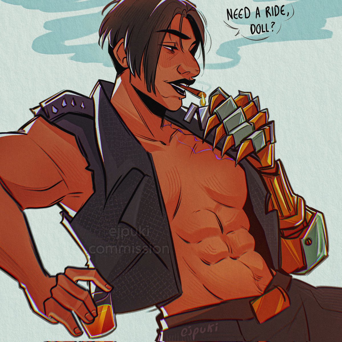 Ejpuki's tweet image. Emergency commissions open ‼️
I need to buy new glasses so I can drive safely, shares are appreciated &lt;3