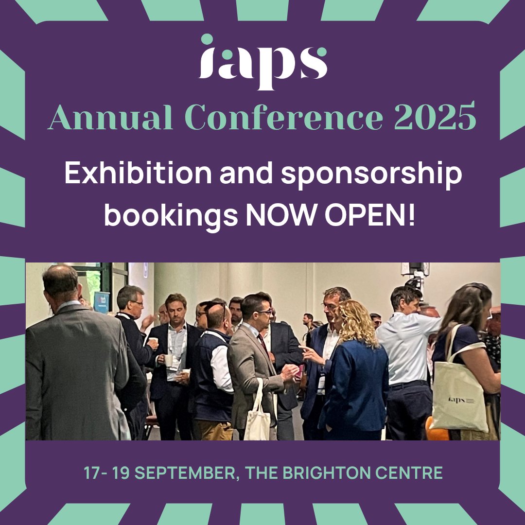 📢Exhibition &amp; Sponsorship Opportunities OPEN for booking! Be part of the largest gathering of prep school Heads from across the UK &amp; overseas at the 2025 IAPS Annual Conference. This is always a highly sought-after event, don’t miss out!

👉Register now: iaps.uk/event-booking-…
