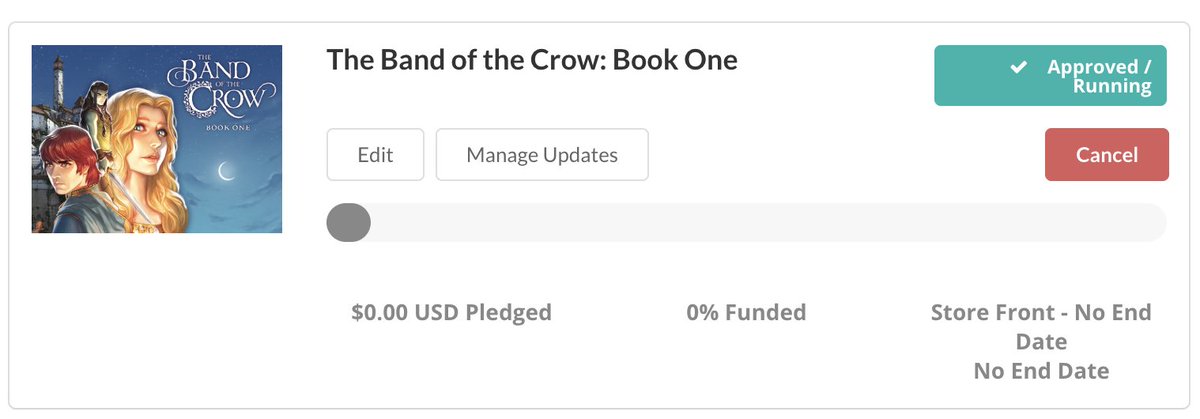 arvidthetwit's tweet image. A big thank-you to @LukeStoneStudio & @fundmycomic for approving The Band of the Crow so quickly. It's a great platform, and we're so pleased to be on it.