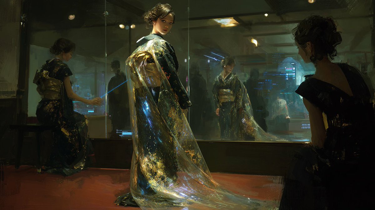 Neocept_Design's tweet photo. In NeoTokyo, the runway doesn’t appear overnight.
Auditions, fittings, final tweaks—each step a rehearsal for the real stage.
Kimonos shimmer. Lights adjust.
The future is getting dressed. https://t.co/caCLWI1Dp8