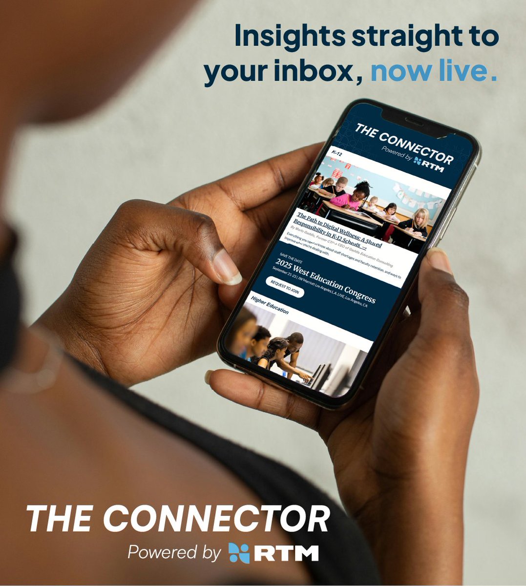The first issue of The Connector just dropped—clear, concise, and built for leaders who value substance over noise.

Fresh insights. Real strategies.

Missed it? Subscribe now: hubs.ly/Q03y3pLW0

#rtmk12 #rtmhighered #rtmgovit #govtechleaders #K12leaders #higheredleaders
