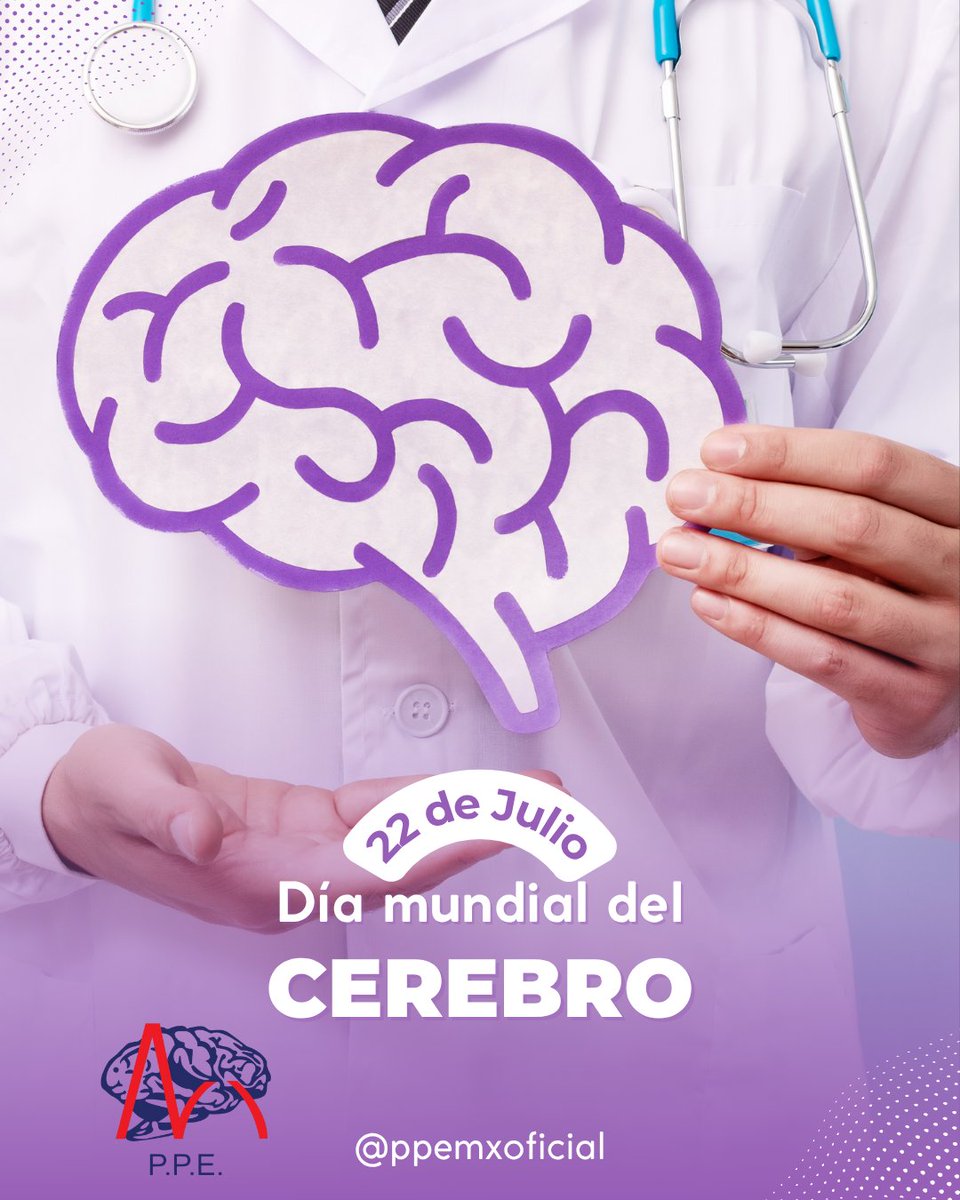 PPEmxOFICIAL's tweet image. 🧠 22 de julio | #DíaMundialDelCerebro
El cerebro nos permite pensar, sentir y vivir plenamente.
💡 Cuidarlo es clave para prevenir enfermedades como epilepsia, Alzheimer o ACV.
Desde el Programa Prioritario de Epilepsia nos sumamos a esta causa.
#SaludCerebral#CerebroSano 🧠💜