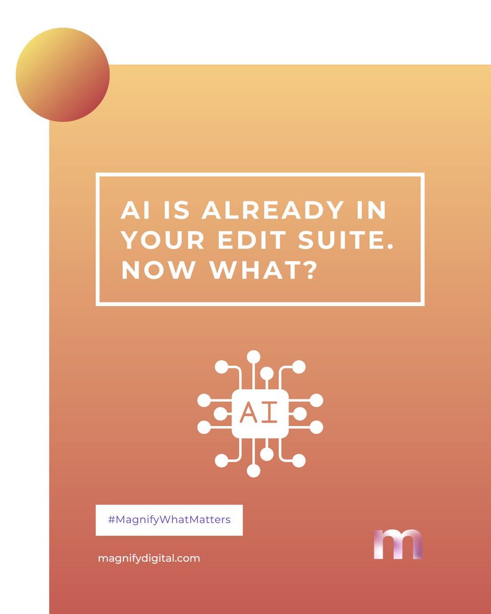 🤖62% of Canadian media pros are testing AI, but only 27% feel confident using it without losing their voice.
👉Are you using AI in your workflow? Where’s your line between efficiency and creative integrity?
💬Share what’s working for you.
#ScreenAI #ContentCreation #CanCon