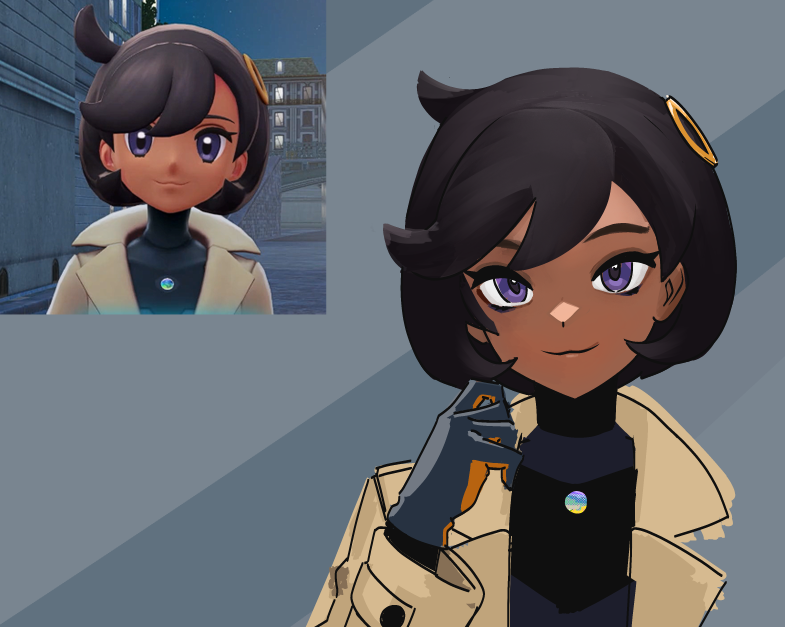 ImFunkles's tweet image. Emma in Pokemon Legends ZA looks cool I reckon