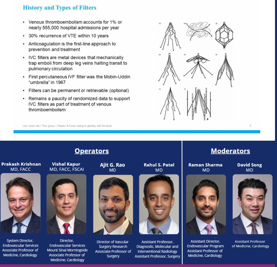 ccclivecases's tweet photo. Tune in tomorrow at 8am EDT!
https://t.co/OqNuAXvvBn
Inferior Vena Cava (IVC) Filter Removal
#peripheral #endovascular #ivc #livecase https://t.co/7wKhtUMg8a