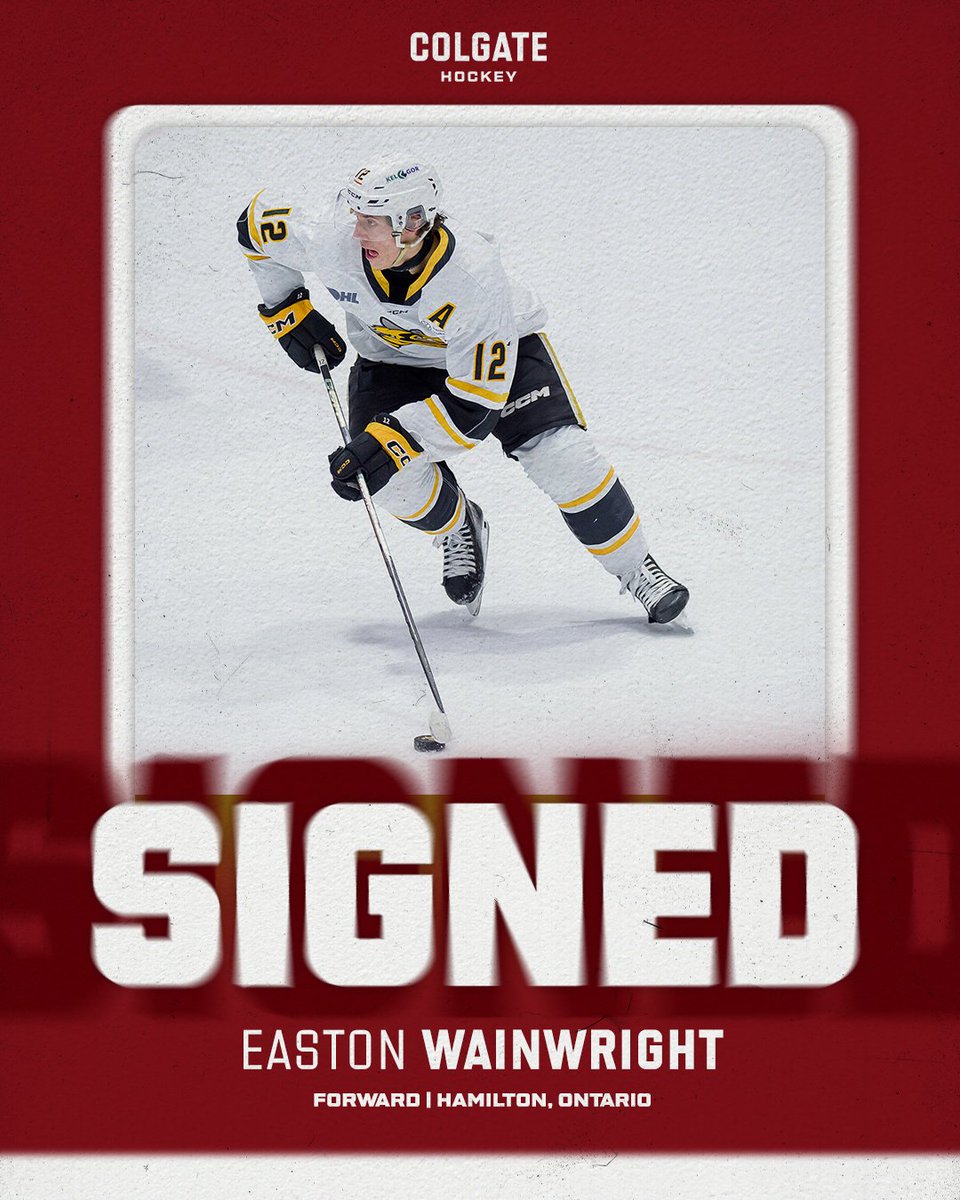 𝙒𝙚𝙡𝙘𝙤𝙢𝙚 𝙝𝙤𝙢𝙚 🏠

Easton Wainwright joins the Raiders after serving as assistant captain for the Sarnia Sting in the OHL. Wainwright appeared in 216 games for the Sting and tallied 125 points. He also earned OHL First Team All-Rookie honors!

#GoGate