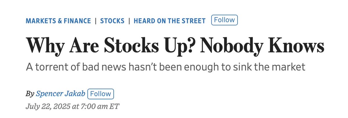 I see we've reached this stage again...

wsj.com/finance/stocks…