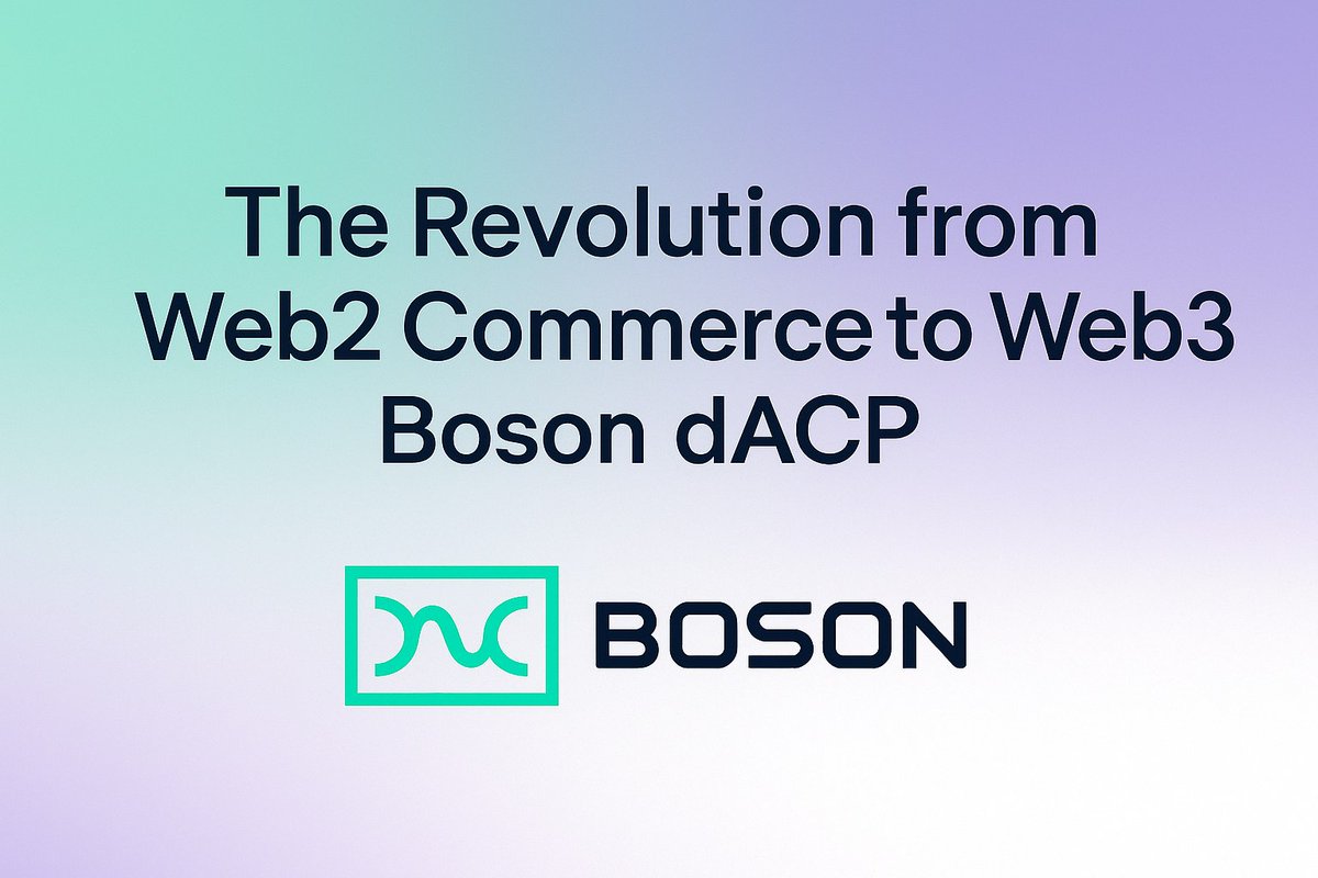 saher_req's tweet image. It all started in 2019, @JBanon founded and launched @BosonProtocol , a decentralized protocol that helps people sell physical products as Redeemable NFTs, without the need for a centralized intermediary.
🧵🔽