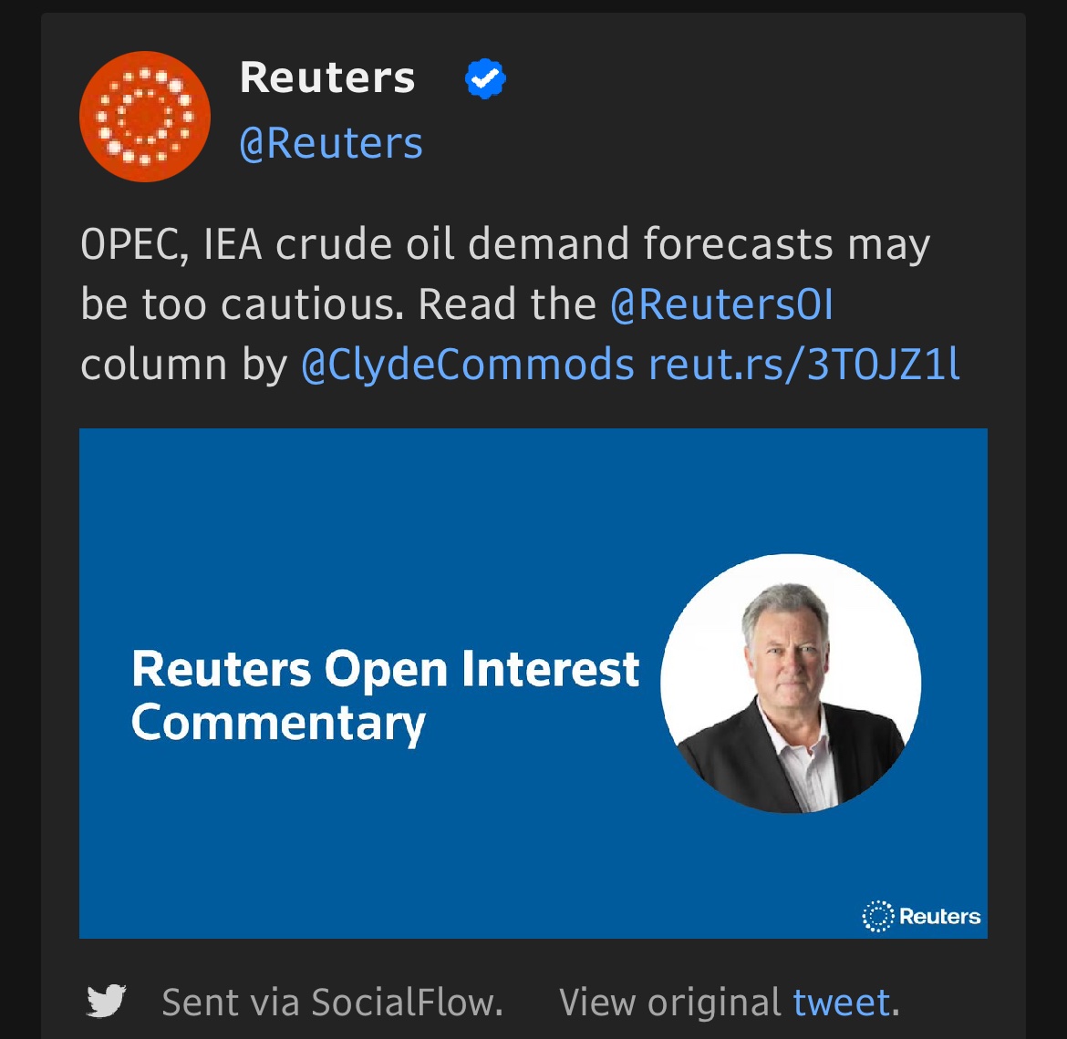 UnintendedCons5's tweet image. No shit IEA (and GS and more) are far too low on demand estimates 👇
Someone alert @JavierBlas when he’s done swimming in his oil pool.