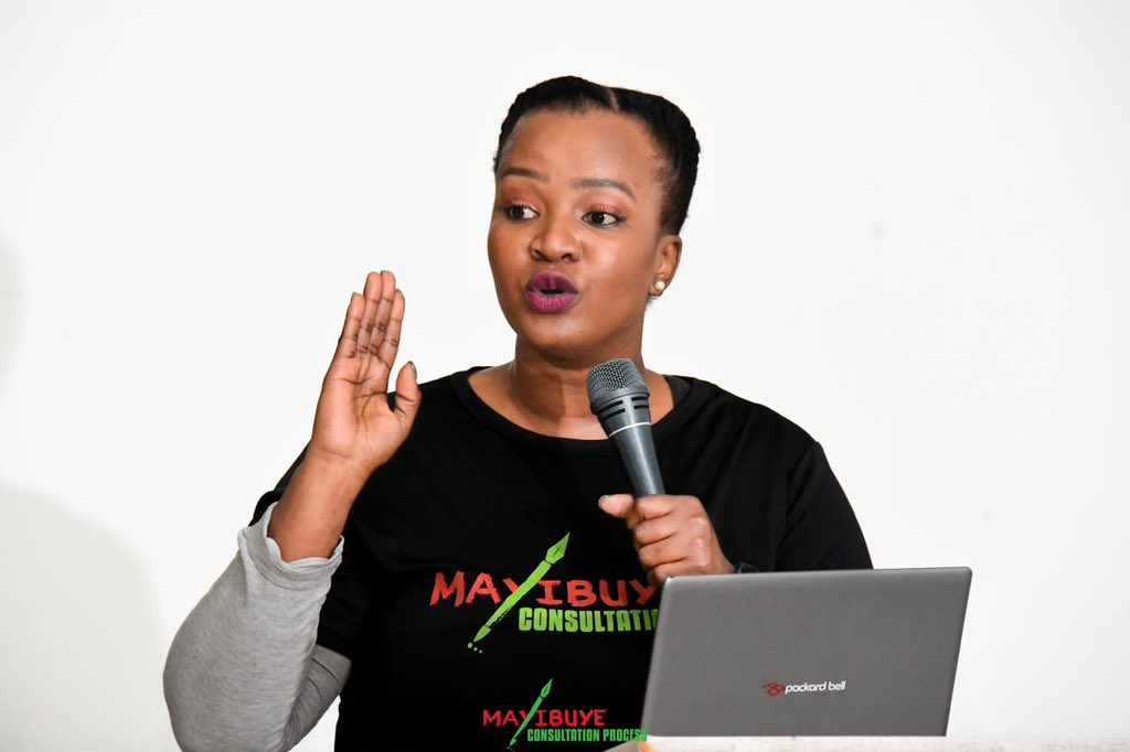 FloydShivambu's tweet image. We are super proud of @mayibuye_afrika Chairperson of Social Assistance Programmes and Spokesperson @biko_hlumelo and NCT Member Asonele Melaphi for launching a successful Mayibuye Social Assistance Programme on GBVF today in Siyabuswa. Our movement walks the talk! Thanks to…