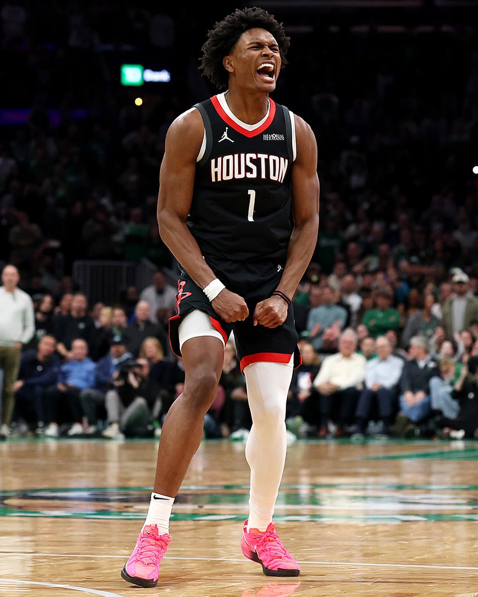 adamclanton's tweet image. I love Amen Thompson so much it’s stupid. #Rockets @SLAMonline 🚀🔥🤘🏼