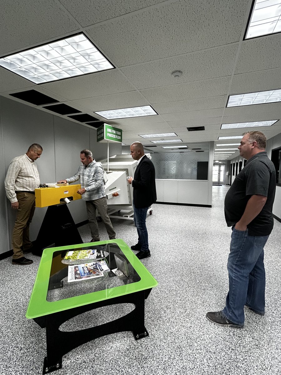 omara_ag's tweet photo. Big thanks to the Bühler SORTEX Team for stopping by our office last week! Always great to connect in person and discuss valuable insight around optical sorting possibilities.

 #Agriculture #AgServices #OpticalSorting #SORTEX #AgEquipment #PlantDesignConstruction #SeedTechnology https://t.co/7a9D8OQA5N