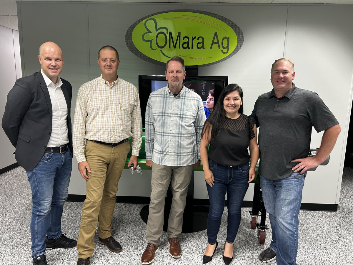 omara_ag's tweet photo. Big thanks to the Bühler SORTEX Team for stopping by our office last week! Always great to connect in person and discuss valuable insight around optical sorting possibilities.

 #Agriculture #AgServices #OpticalSorting #SORTEX #AgEquipment #PlantDesignConstruction #SeedTechnology https://t.co/7a9D8OQA5N