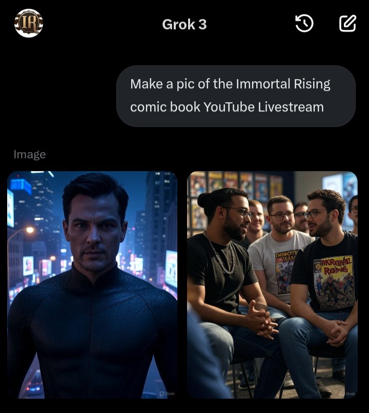 Immortalrising1's tweet image. 🤔hmmm
Idk how I feel
What did grok mean by this?
😄