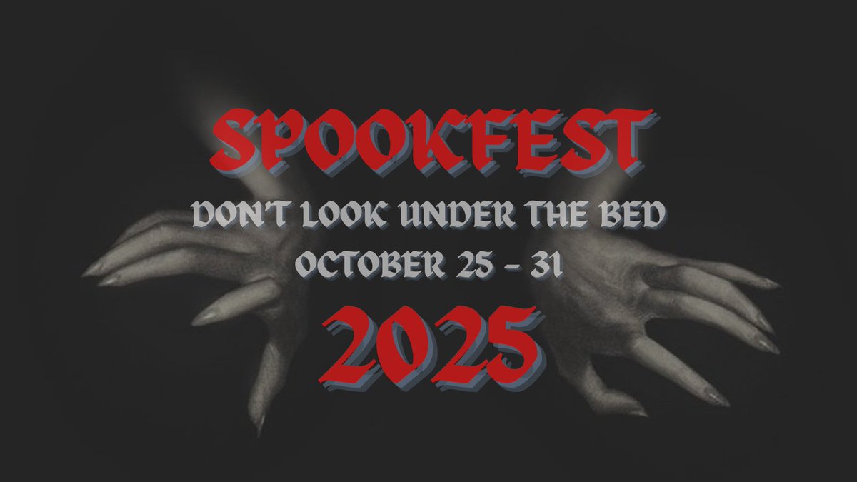 🧟 SAVE THE DATE 🧟

OCTOBER 25 — 31

#Spookfest2025