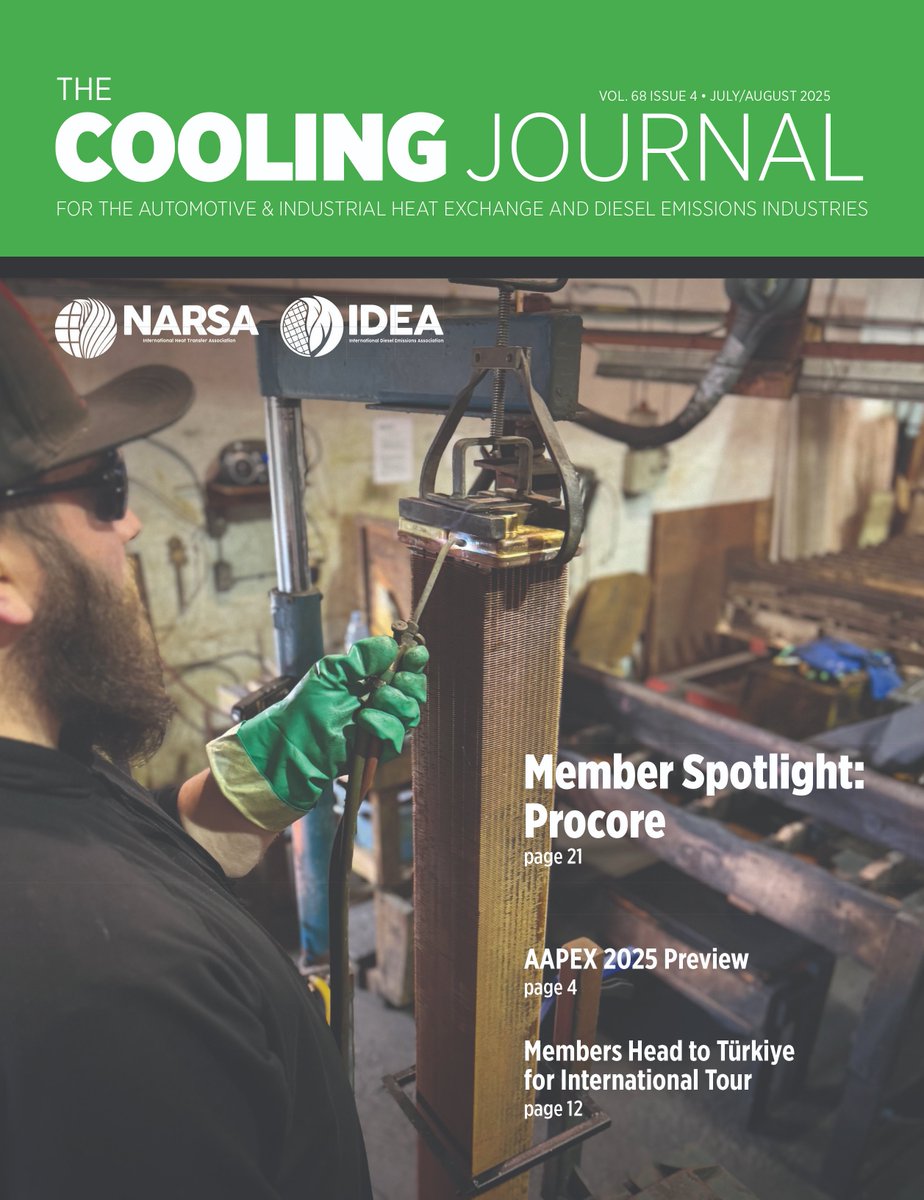 In this issue of the Cooling Journal, we take you inside Procore &amp; Micon Industries of British Columbia. 
Plus, we have a preview of the 2025 International Tour in Turkey &amp; a sneak peek of our exhibitors at <a href="/AAPEXshow/">AAPEX Show</a>. 

#narsanow #narsaidea