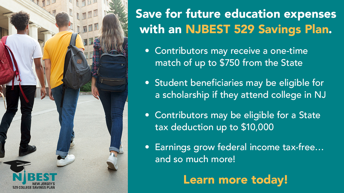 #DidYouKnow it's not just account owners and students who can benefit from <a href="/NJBEST529/">NJBEST 529</a> College Savings Plans? Simply contributing to an NJBEST 529 plan may make you eligible for up to $10,000 in NJ tax deductions! 

🖱️ Learn more: hesaa.org/pages/NJBESTHo…