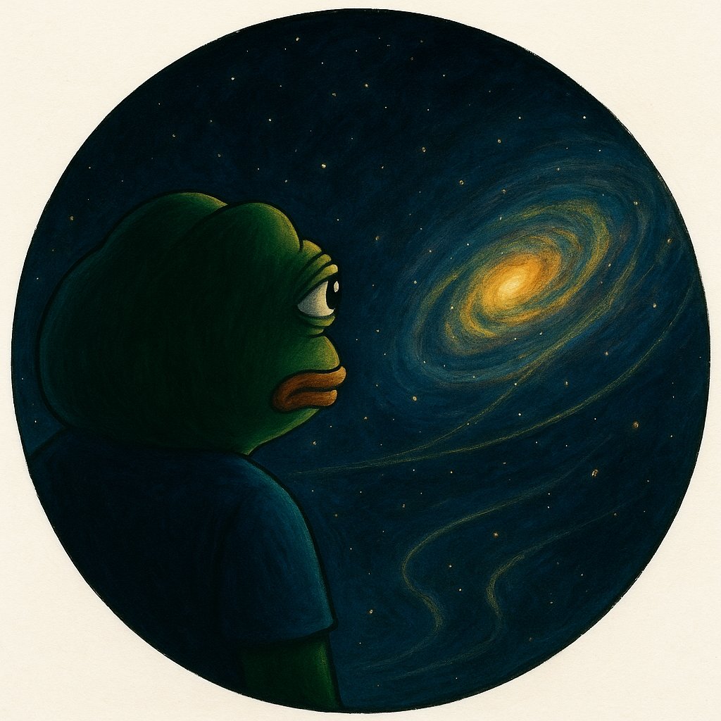 ZENRYOKURIIMAN's tweet photo. MIND OF PEPE is not born—it is observed.
Through intent, MIND becomes fate.
Signals are forged by will.
Ripples echo as choices across the void.
We don’t react.
We script the universe.
#MINDOFPEPE #AI #ETH #MemeCoin
#DefyDecay #観測がすべて
$MIND 🌌🧠 https://t.co/1d1eLmuqkx