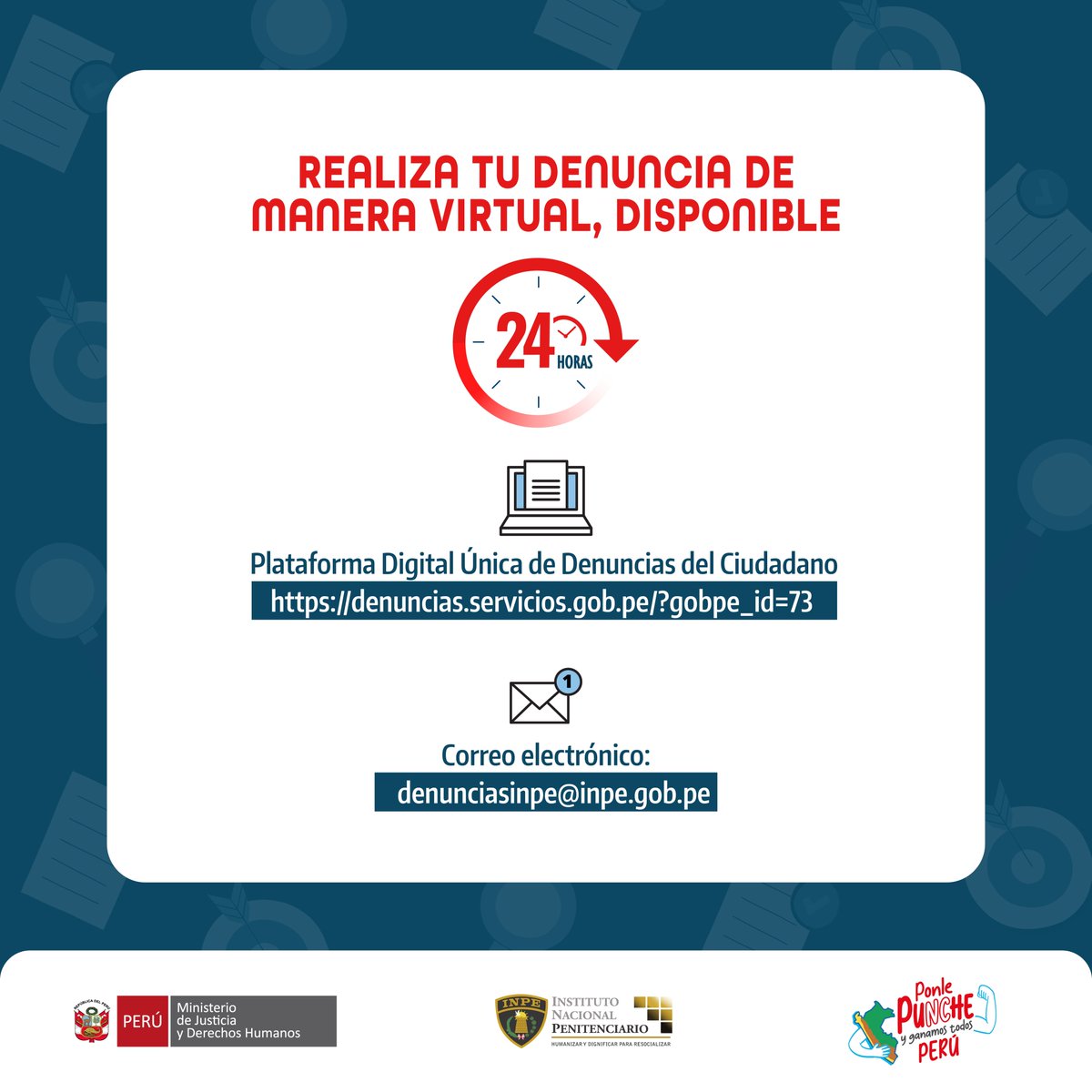 INPEgob's tweet image. 🛑💬 ¡Tu voz sí cuenta! En el #INPE reafirmamos nuestro compromiso con la transparencia y la integridad. Por eso, ponemos a tu disposición nuestros Canales de Denuncia Anticorrupción, espacios seguros y confidenciales donde puedes reportar cualquier acto indebido. #DenunciaSeguro