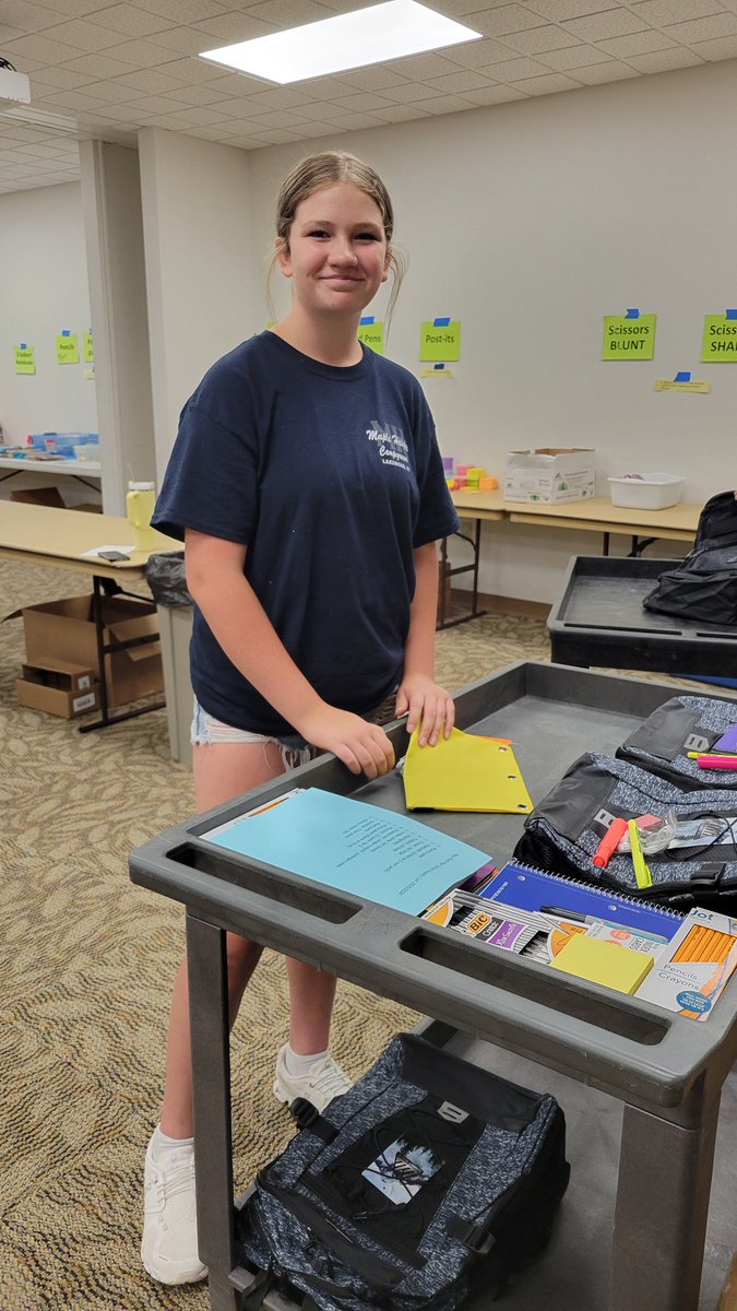 GivingTreeHSSD's tweet image. Our first day of assembling student backpacks for our upcoming Back To School Event on August 13th and our volunteers knocked it out of the park! So thankful for youth volunteers who volunteer not only their time but also their heart to our community! @HSSD