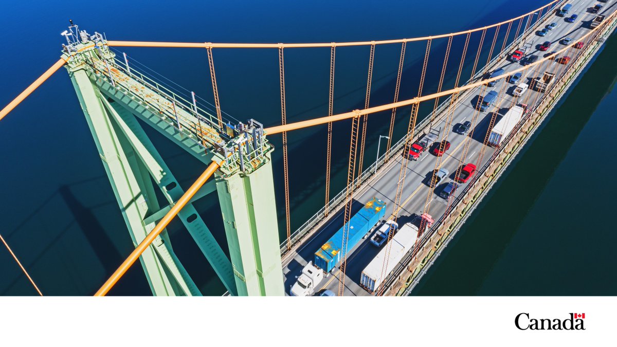 NRC_CNRC's tweet image. Just tabled in Parliament: the 32nd Annual Report to the Prime Minister on the Public Service of Canada.

We’re thrilled to be recognized for our work using #AI, drones, and satellite tech to help monitor aging bridges.

ow.ly/kzNp50WtoVw #DiscoverTheNRC #GCStories