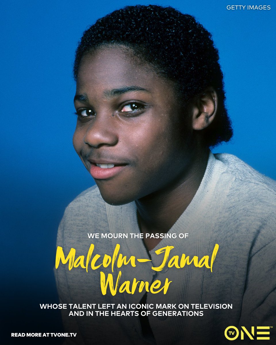 tvonetv's tweet image. We mourn the passing of Malcolm-Jamal Warner, whose talent left an iconic mark on television and in the hearts of generations. 🕊️ Join us for our Malcolm-Jamal Warner Tribute of #TheCosbyShow, starting Friday at 6p/5c and Sunday at 12p/11c. For more: bit.ly/40uEVD5