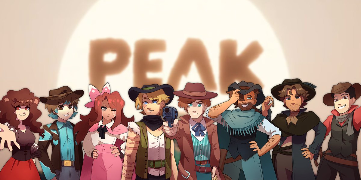 POWCreations's tweet image. Cowboy SMP Plays PEAK in 30 Minutes!
