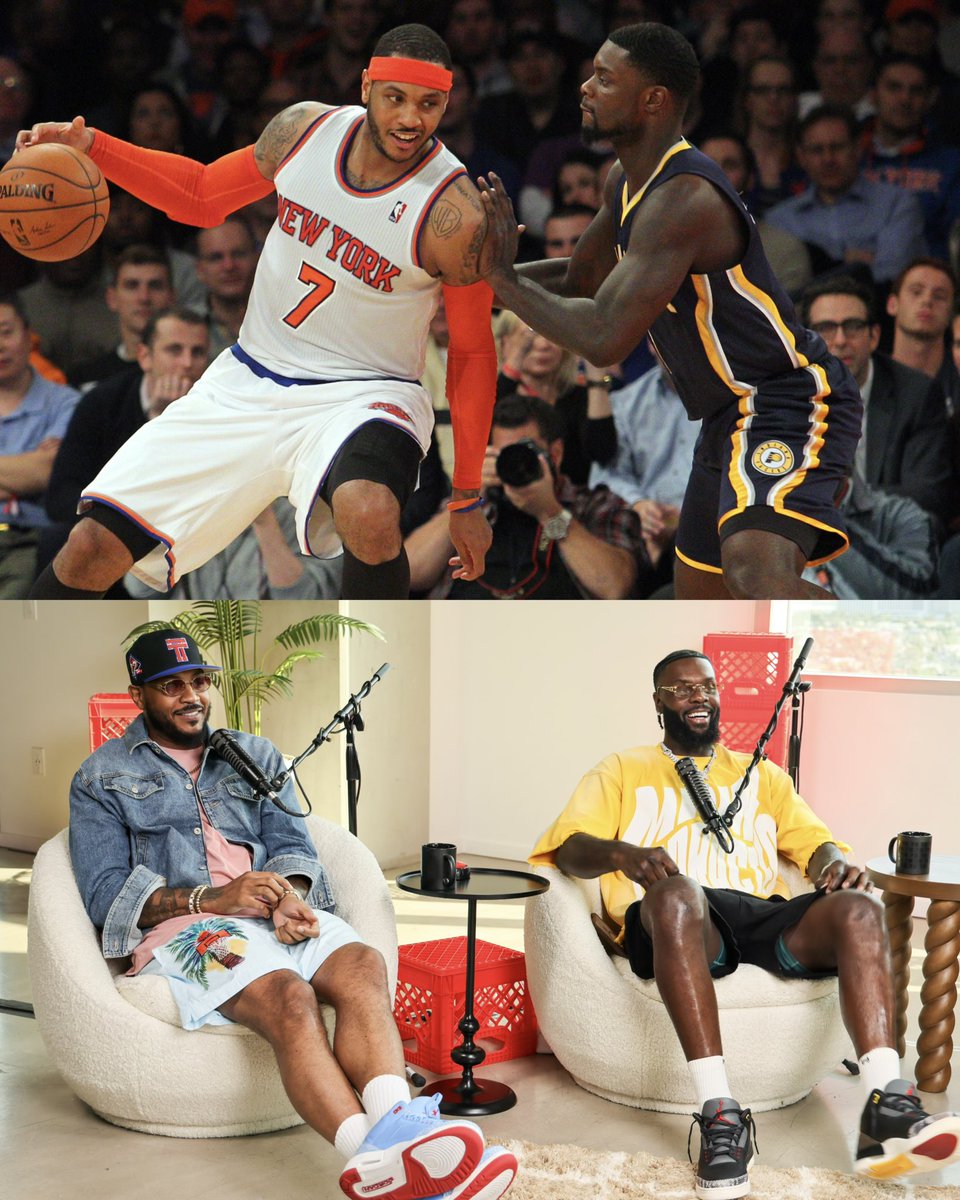 7PMinBrooklyn's tweet image. Double or nothing 🎲
Lance Stephenson & DeMar DeRozan kicked it with us in Vegas, so we got a special 2-pack for y’all this week 🫡