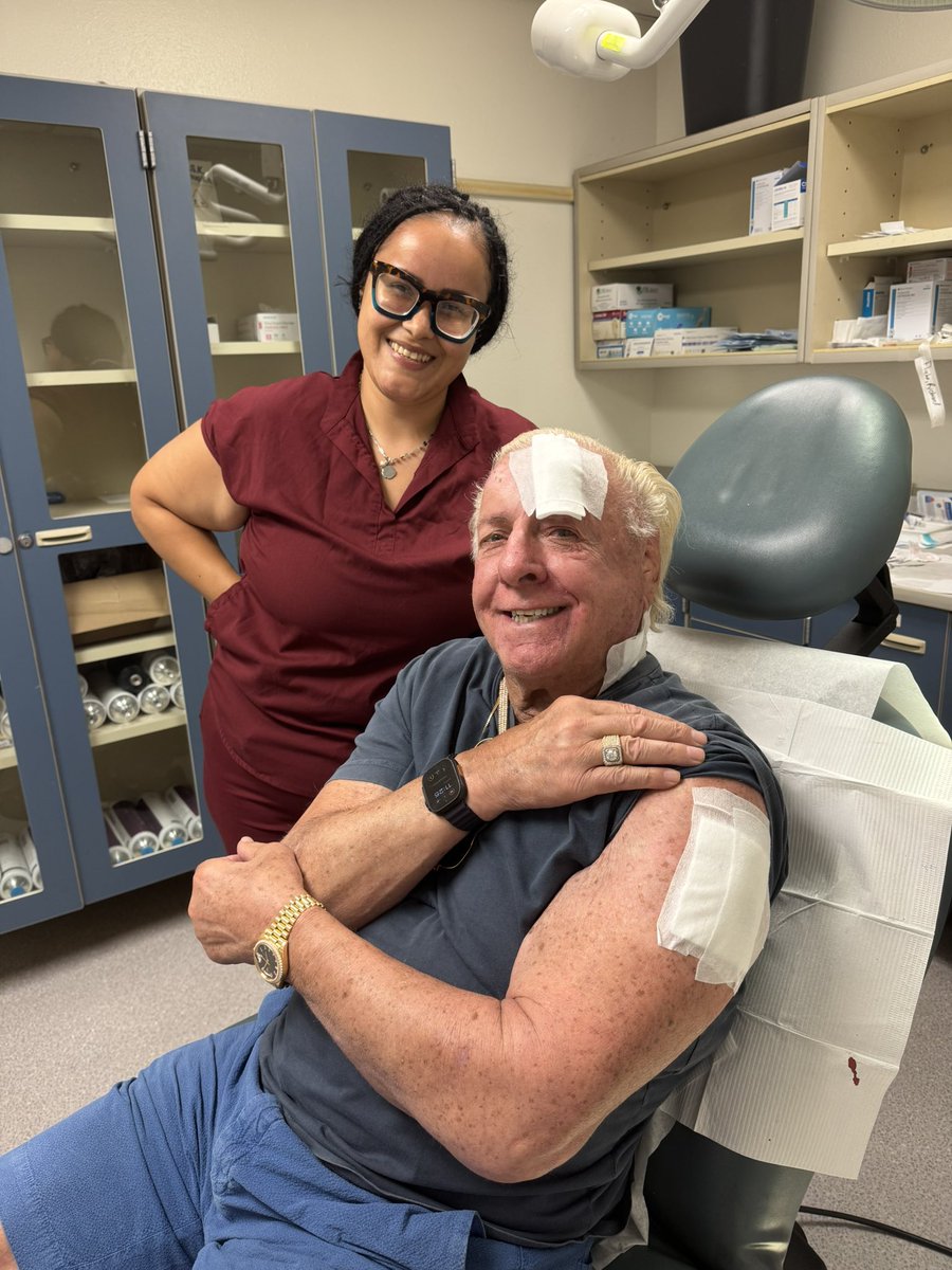 RicFlairNatrBoy's tweet image. Thank You Academic Alliance In Dermatology! I’m Now Cancer Free! WOOOOO!