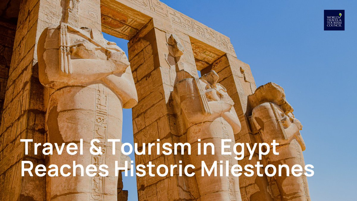 WTTC's tweet image. ๐๐ช๐ฌ Our research has revealed record-breaking data for Egyptโs Travel & Tourism sector, with 2024 marking the highest-ever contribution to the national economy, and 2025 forecast to surpass that record once again ๐ bit.ly/463e6cC
#WTTC #Travel #Tourism #Egypt