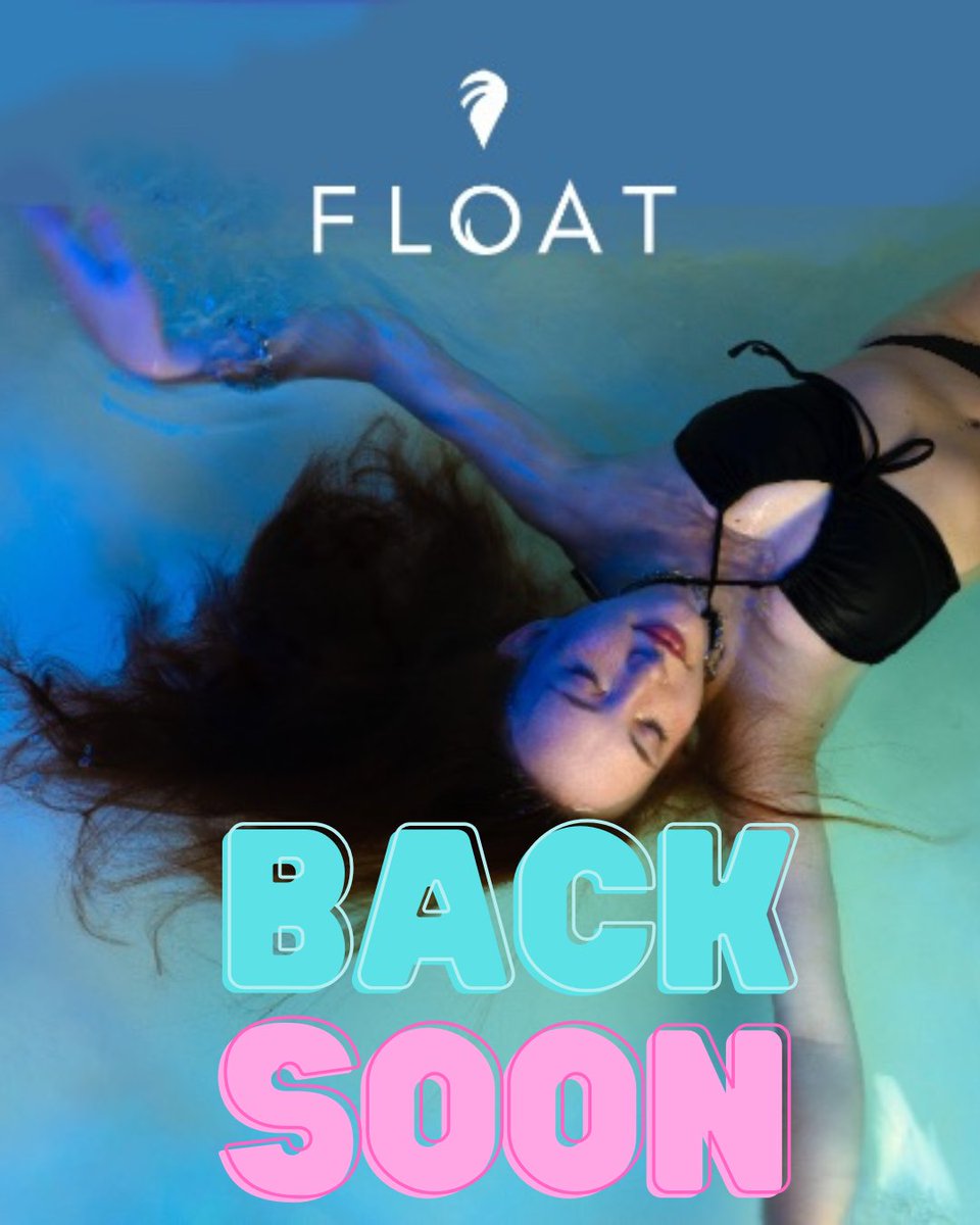 Coming back sooner than you think! Who's ready to FLOAT? <a href="/floatboston/">FLOAT Boston</a> #floattanks #floattank